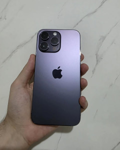 📱 iPhone 14 Pro Max | Derin Mor Renk | Kayıtsız Temiz Cihaz thumb 1