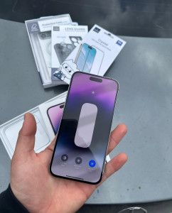 iPhone 14 Pro Max Mor Renk – Kayıtlı, Şarj Aleti Dahil, Sade thumb 3