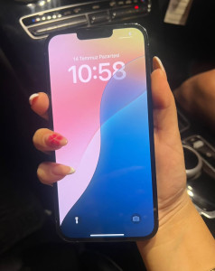 iPhone 13 Pro Max 128GB Mavi – Kozmetik 10/10, Kayıtlı, Üst thumb 1