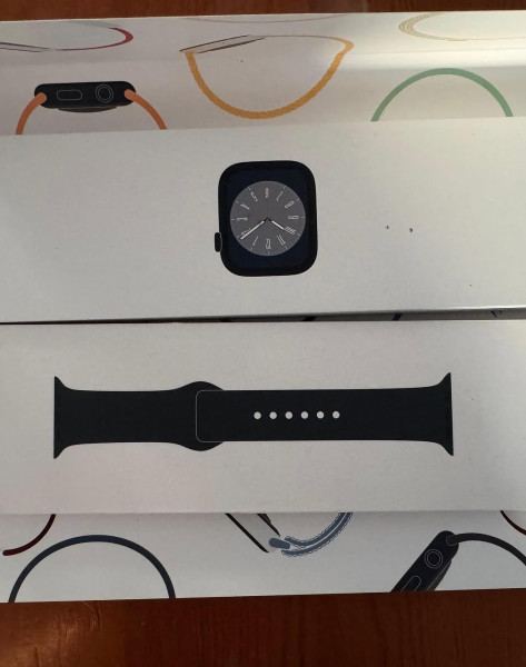 Apple Watch 8 45mm | %100 Pil Sağlığı | Çiziksiz | Ekstra Ko 0