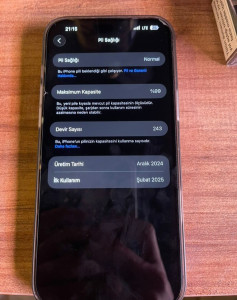 📱 iPhone 16 Pro Max | Çöl Rengi | 256GB | %99 Pil | Sorunsu thumb 2