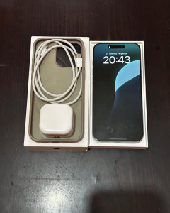 📱 iPhone 16 Pro Max | 256GB | %94 Pil | Titanyum Gri | KKTC