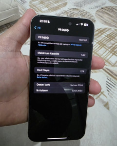 📱 iPhone 15 Pro Max | 256GB | Titanium White | %92 Pil | Ga thumb 2