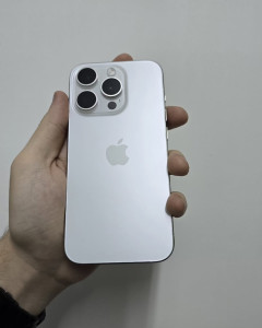 🔥 iPhone 15 Pro | 256GB | Beyaz Titanyum | Takas Olur 💎📱 thumb 2