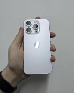 🔥 iPhone 15 Pro | 256GB | Beyaz Titanyum | Takas Olur 💎📱 thumb 3